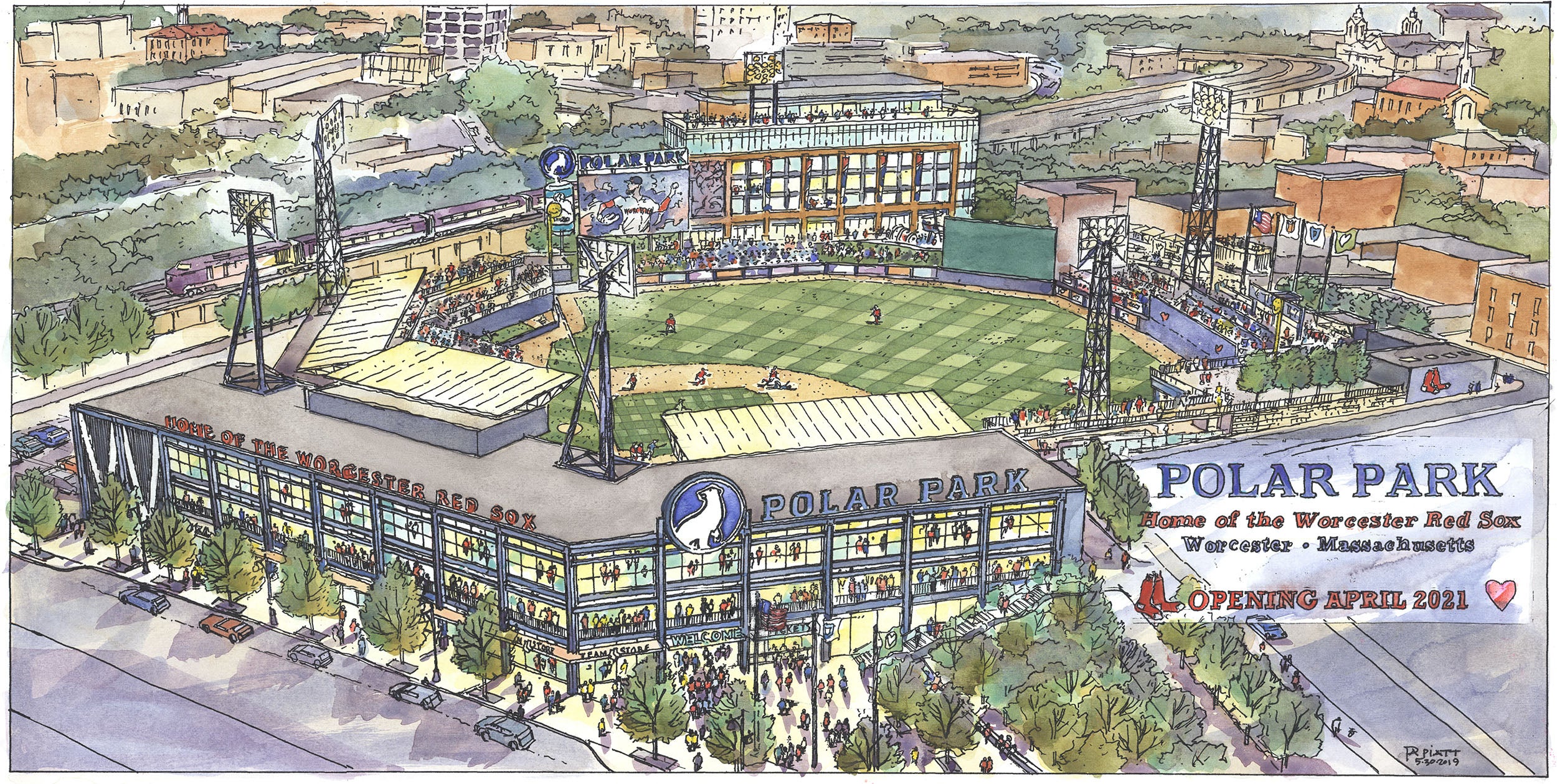 WooSox announce Polar Park upgrades, promotions and Worcester Red Sox  baseball plans in 2022 