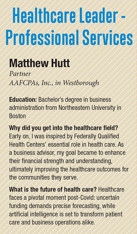 A bio box for Matthew Hutt