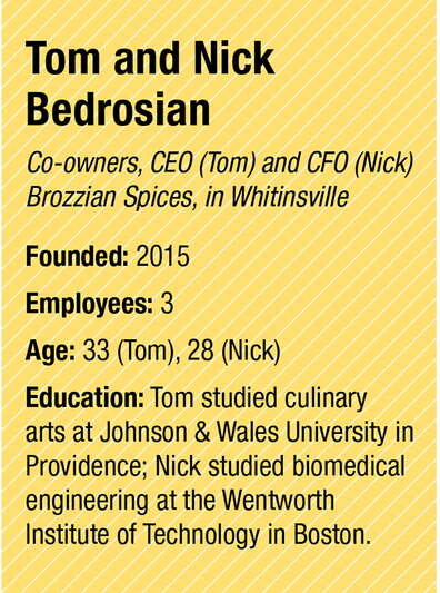Tom and Nick Bedrosian bio box
