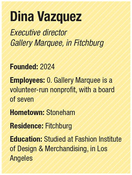 A bio box for Dina Vazquez