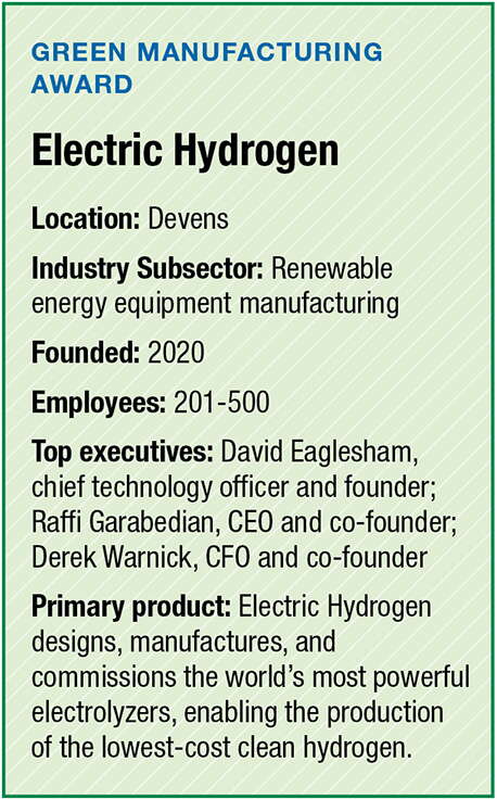A bio box for Electric Hydrogen