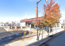 a one-story restaurant building