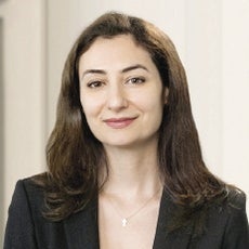 A woman in a portrait photo