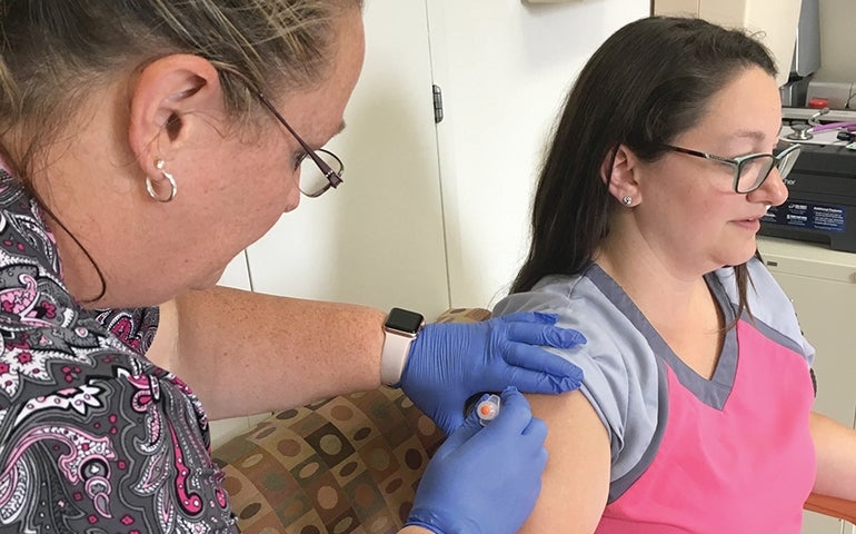 Vaccination photo