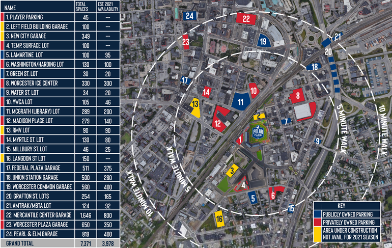 Score Big: Free Parking for Worcester & Springfield Events!