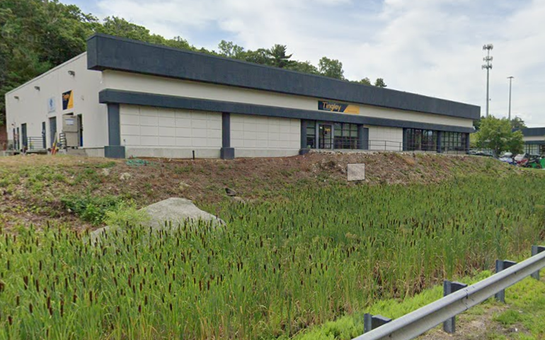A view of Sense Biodetection's office in Milford, which is located on Route 85. . 
