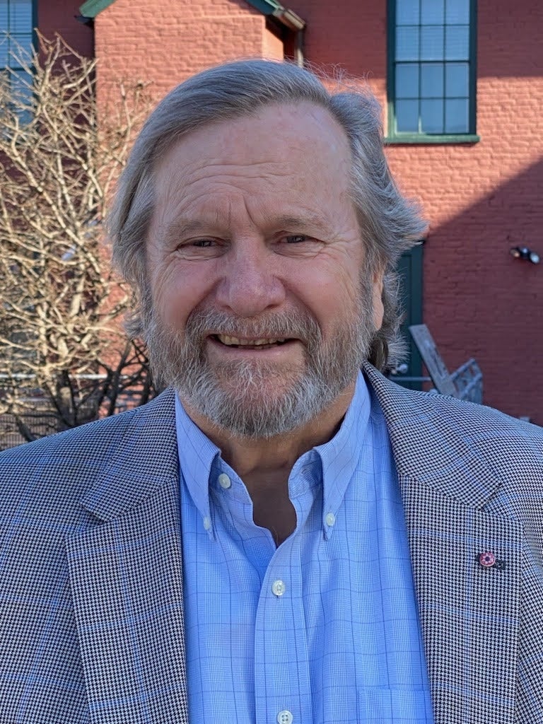 A portrait of Dennis Rice, the newly elected chair of the board for the Blackstone River Valley National Heritage Corridor, Inc.