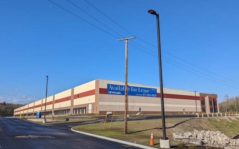 a large warehouse building