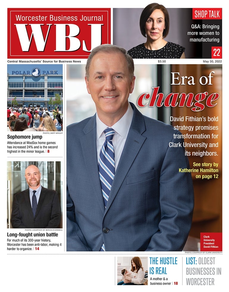 The cover of the May 30, 2022 edition of WBJ
