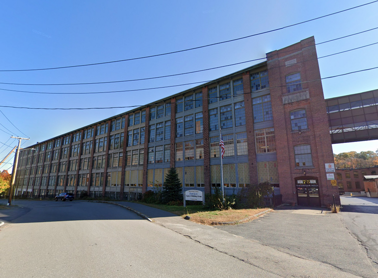 A large industrial building