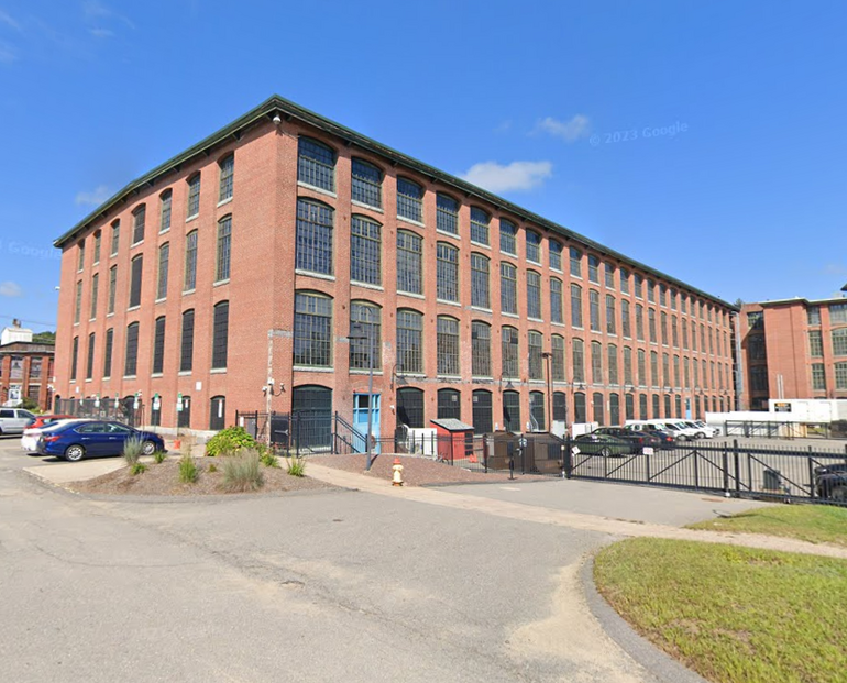 A large brick industrial building