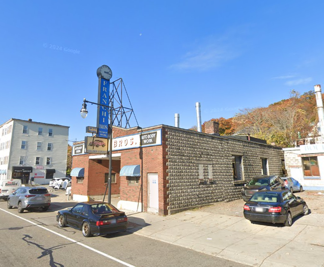 Auto body repair shop