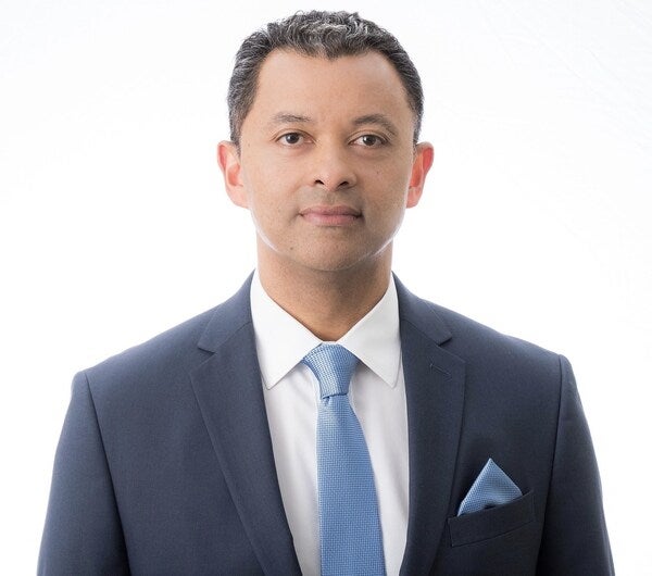 A man in a suit