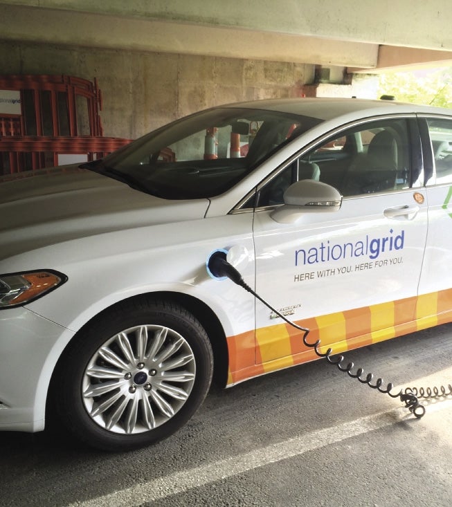 National grid electric cars sale