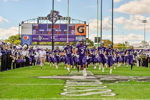 Holy Cross Football To Play At Yankee Stadium Worcester Business