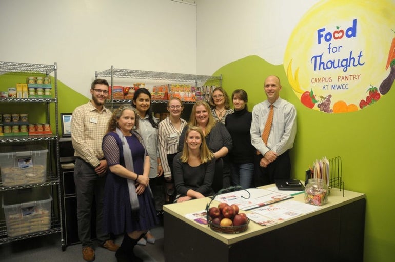 Mwcc Opens Food Pantry For Students Worcester Business Journal